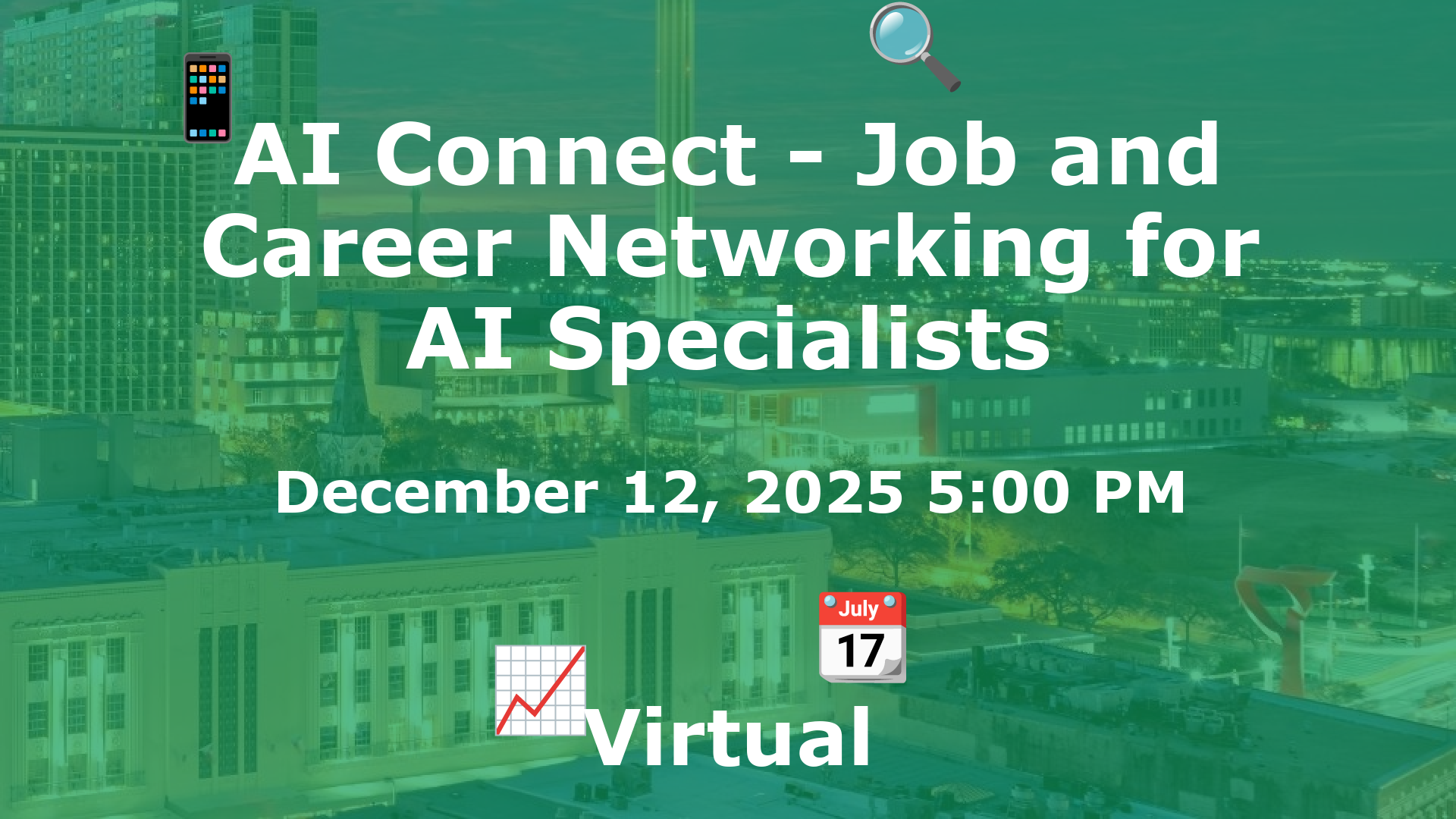 AI Connect - Job and Career Networking for AI Specialists event image